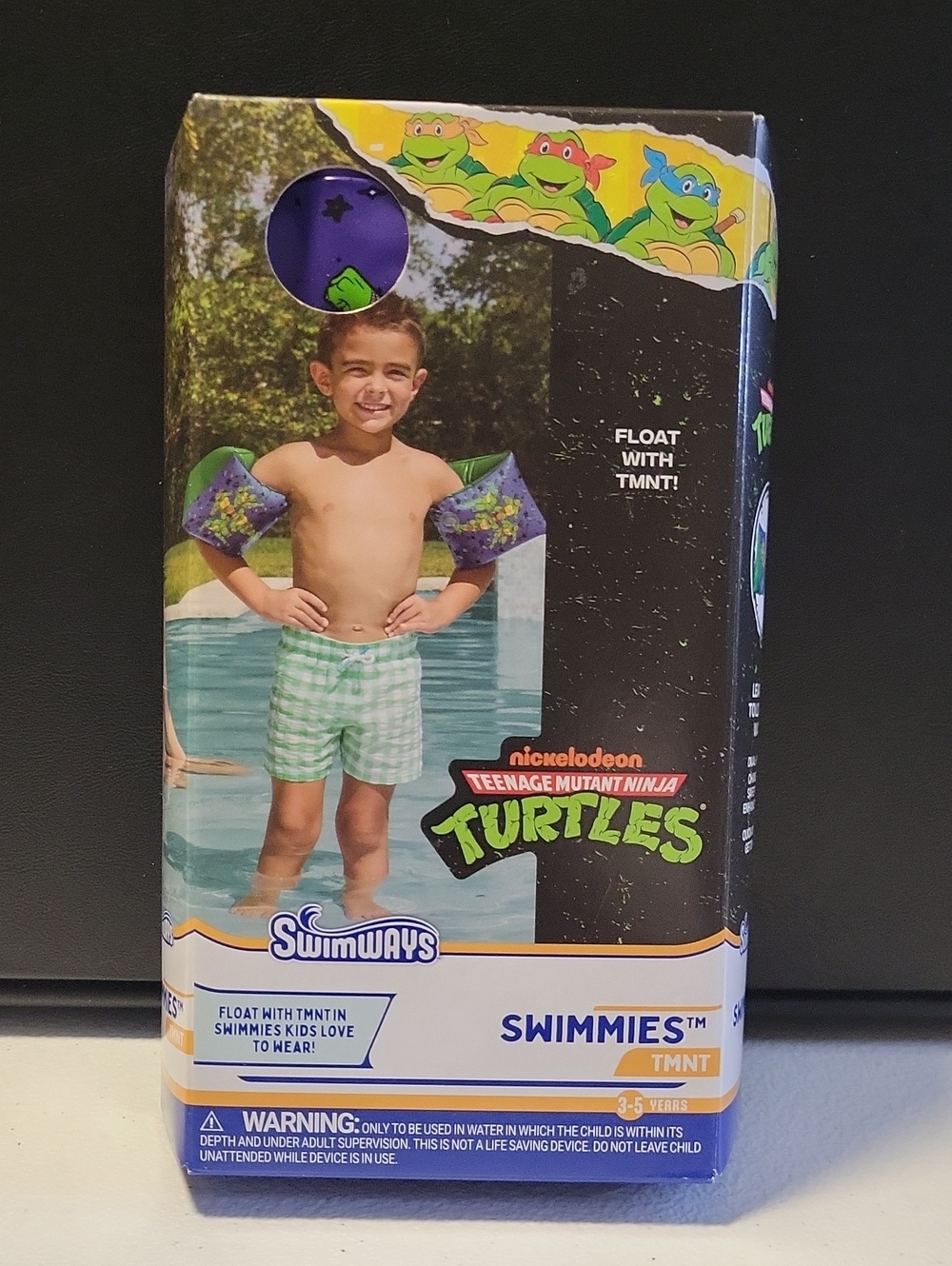 Teenage Mutant Ninja Turtles Purple Kids Swim Arm Floaties. T23